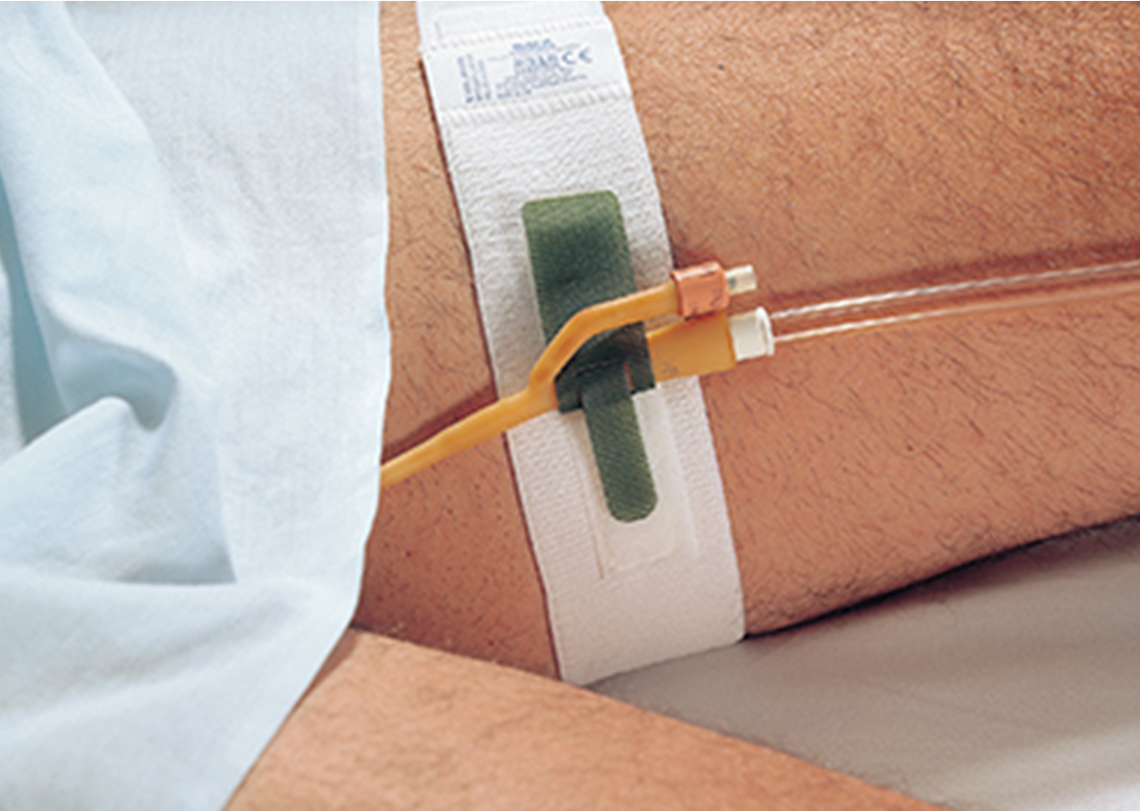 sujetador sonda vesical foley