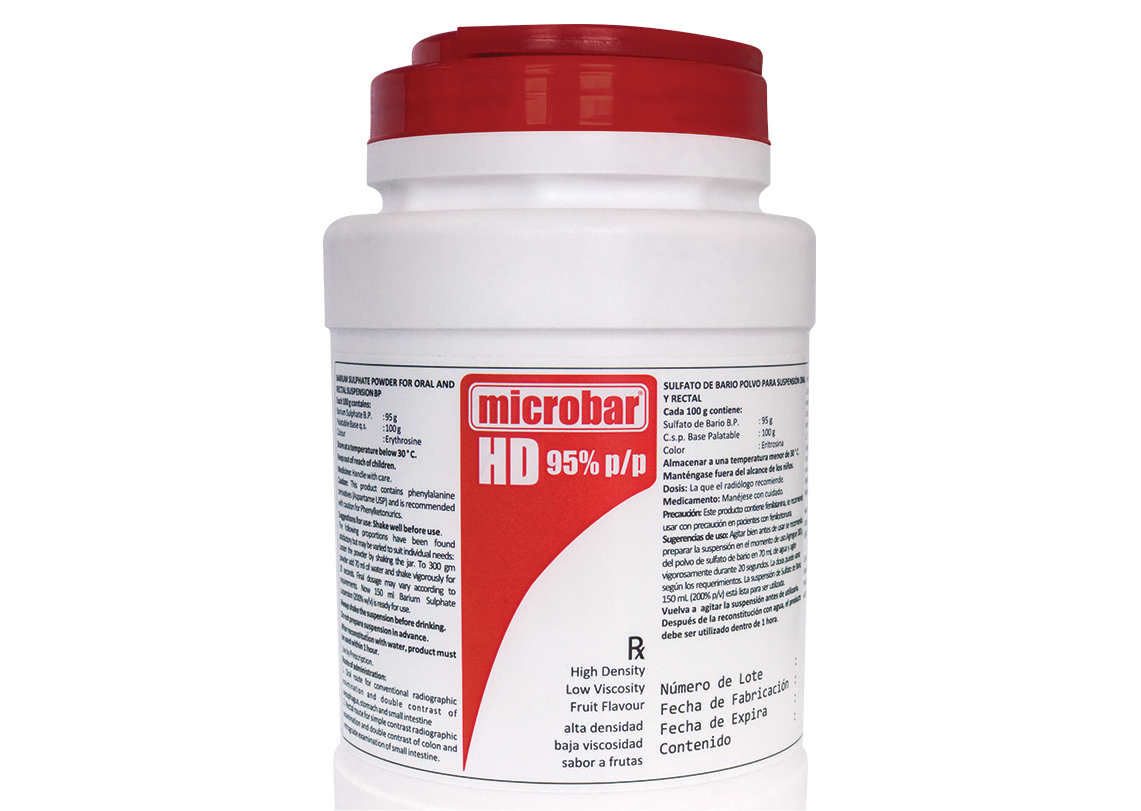 sulfato bario suspension oral